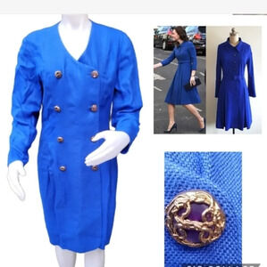 Vintage Yves‎ Cosette coatdress 12